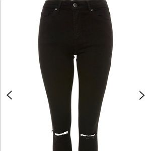 TopShop Ripped Leigh Jeans